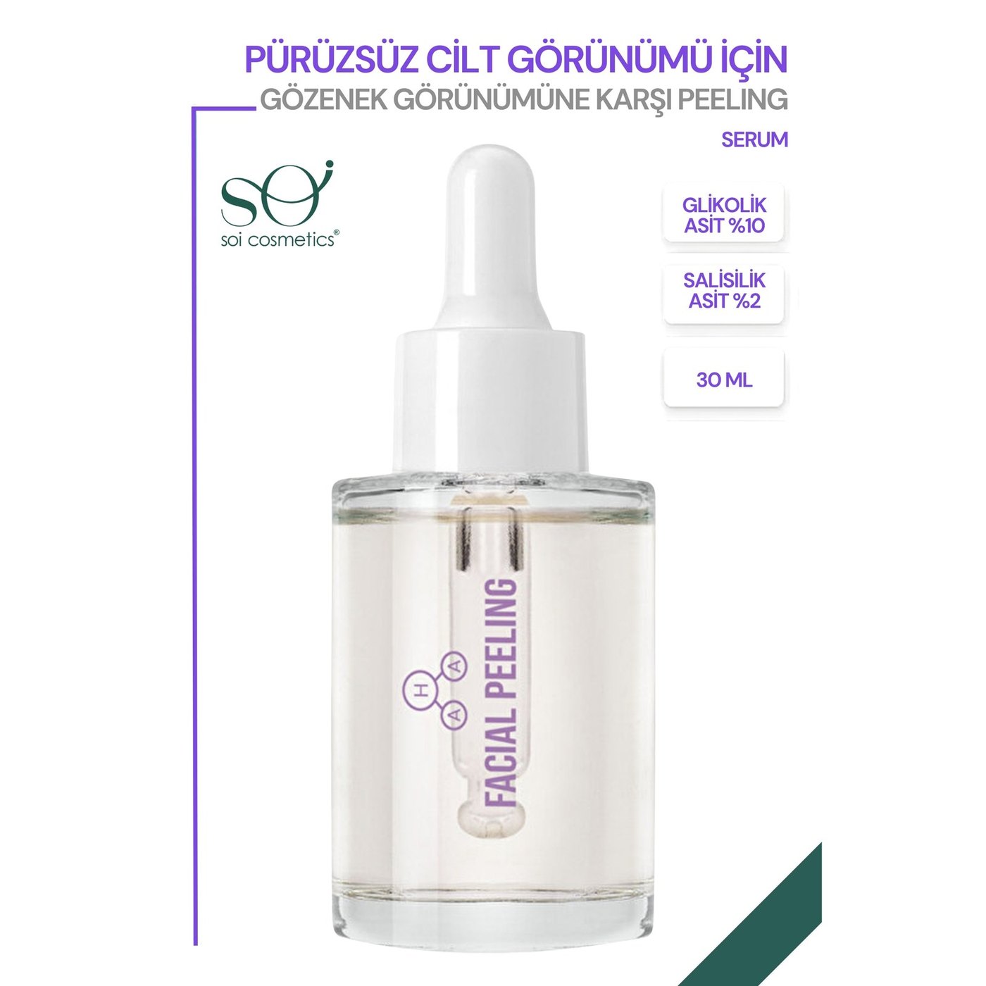Soi AHA & BHA Renewing Peeling Serum